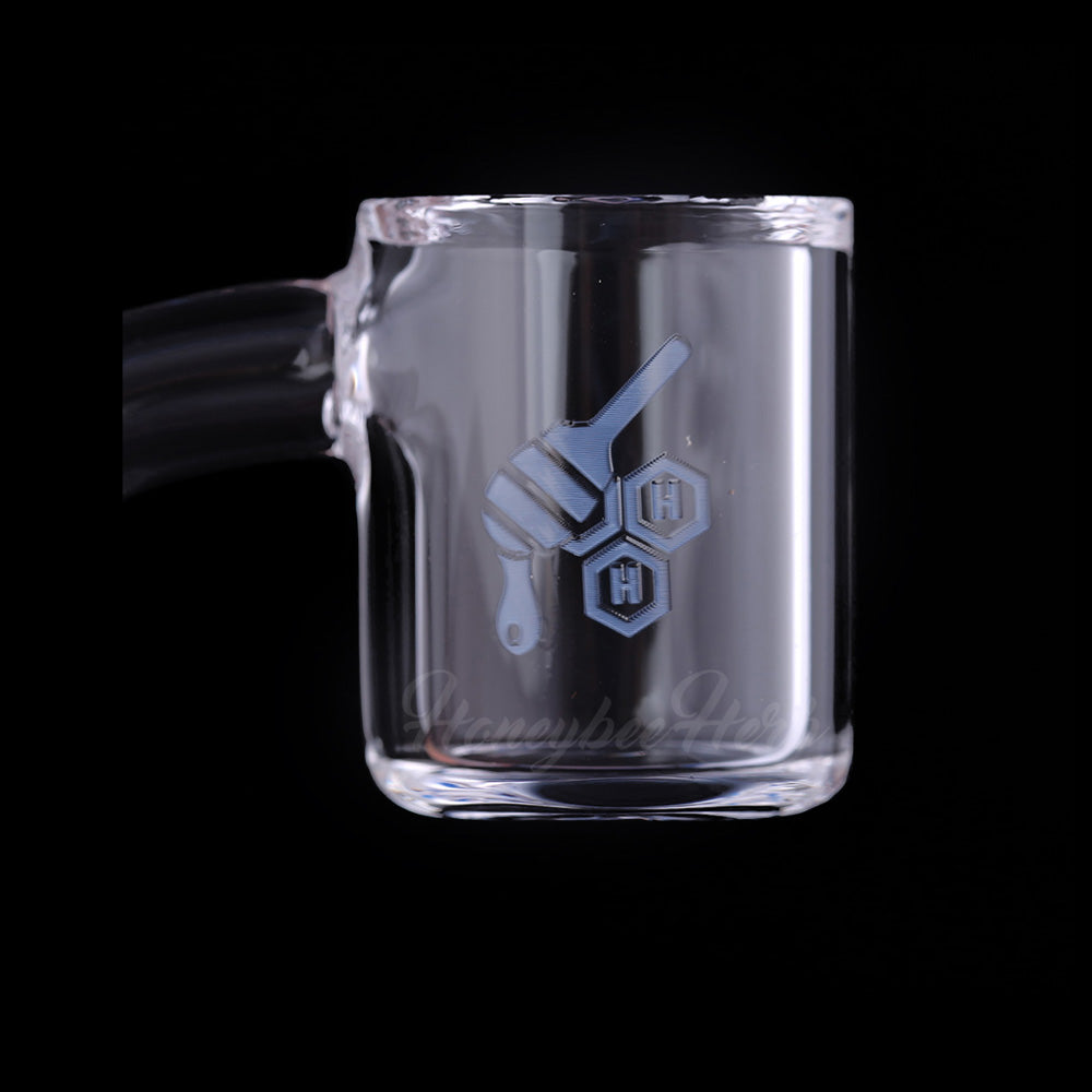 25mm Quartz Banger 90° - Honeybee Herb Original Bevel | YL