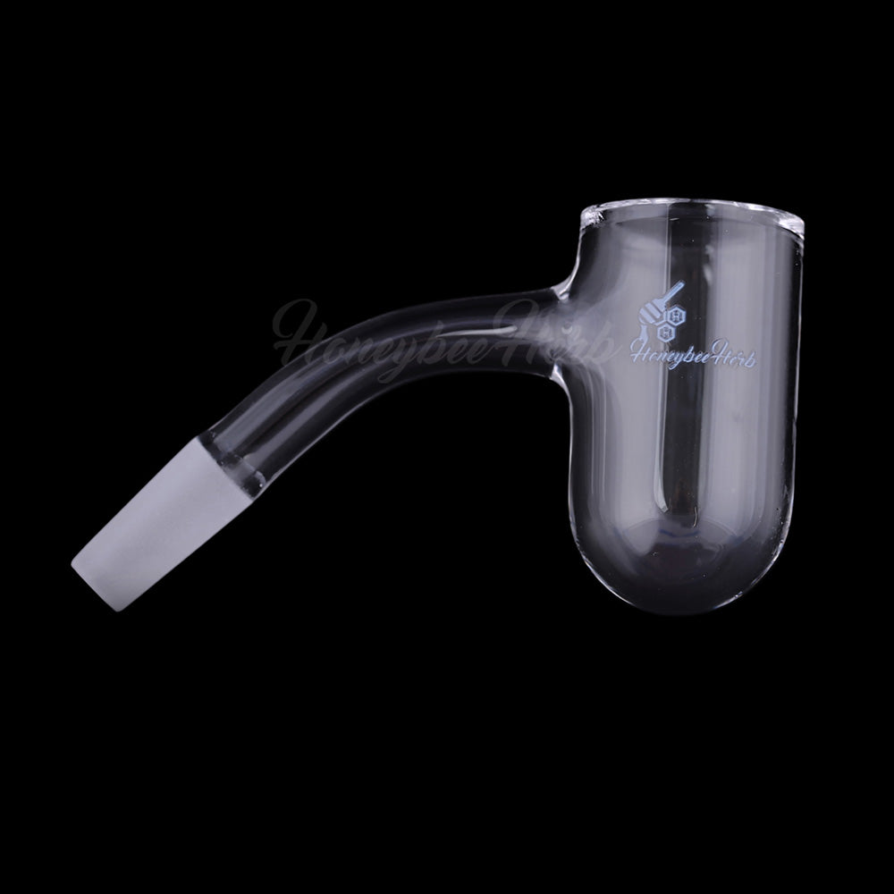 45° Deep Bowl Quartz Banger 25mm - Full Weld | Honeybee Herb
