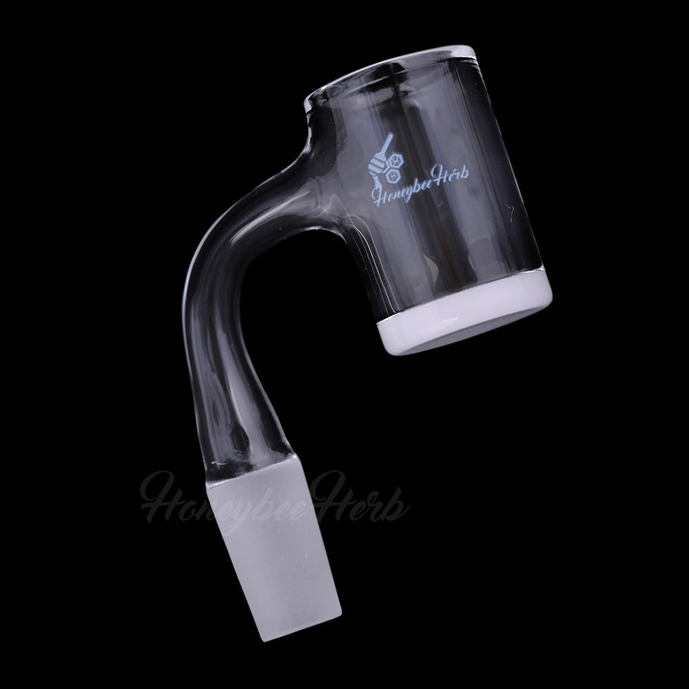Honeybee Herb 25mm Opaque Banger 90° - Full Weld Quartz