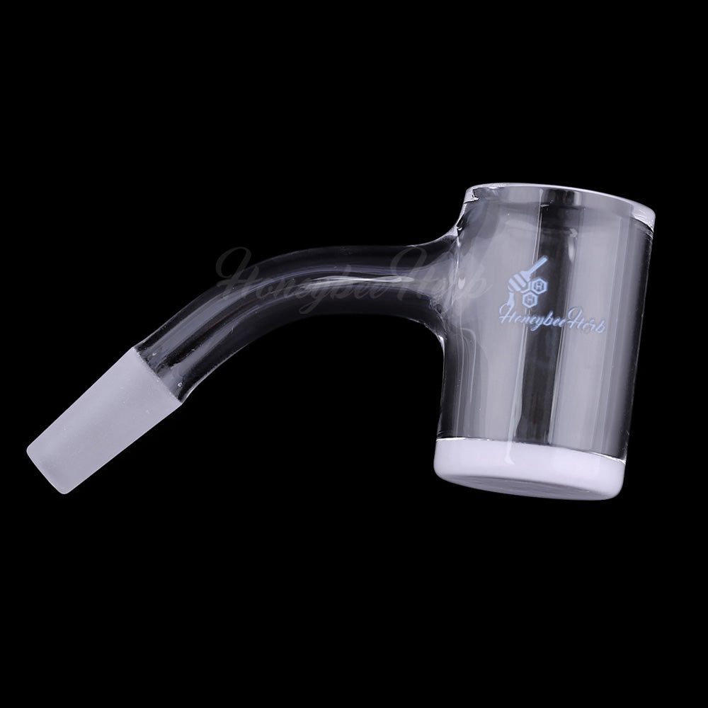 45° Full Weld Quartz Banger - Honey & Milk Bevel 25mm | BL