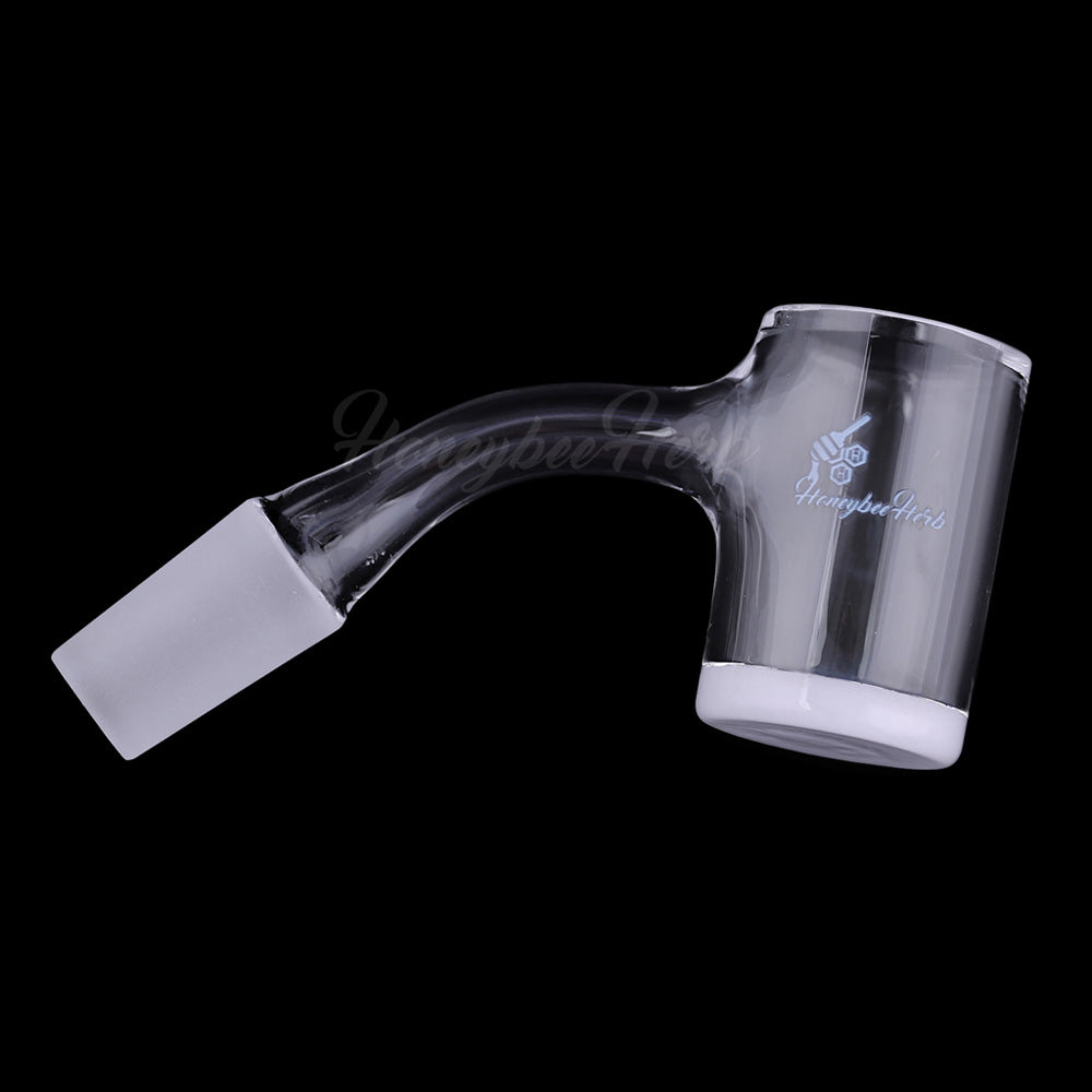 45° Full Weld Quartz Banger - Honey & Milk Bevel 25mm | BL