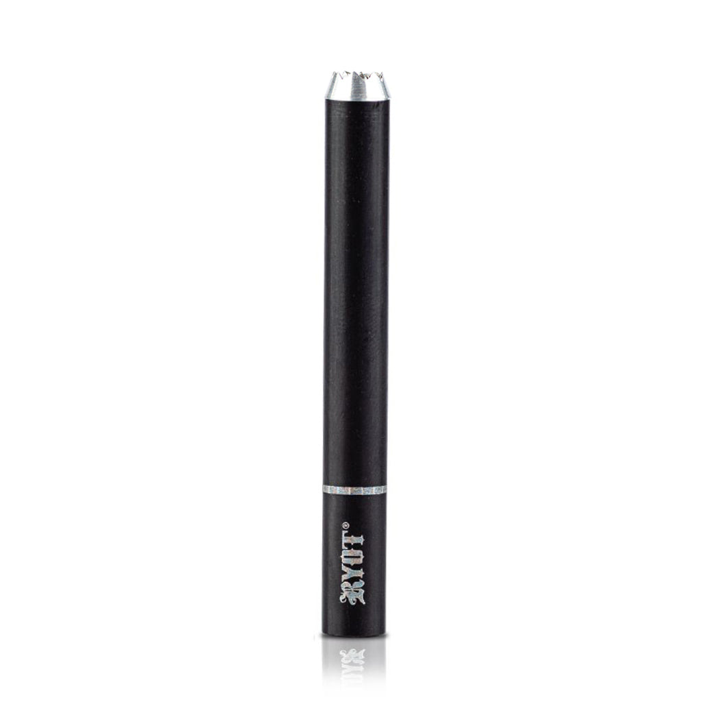 Black RYOT anodized aluminum one hitter, digger tip – Online Smoke and Vape