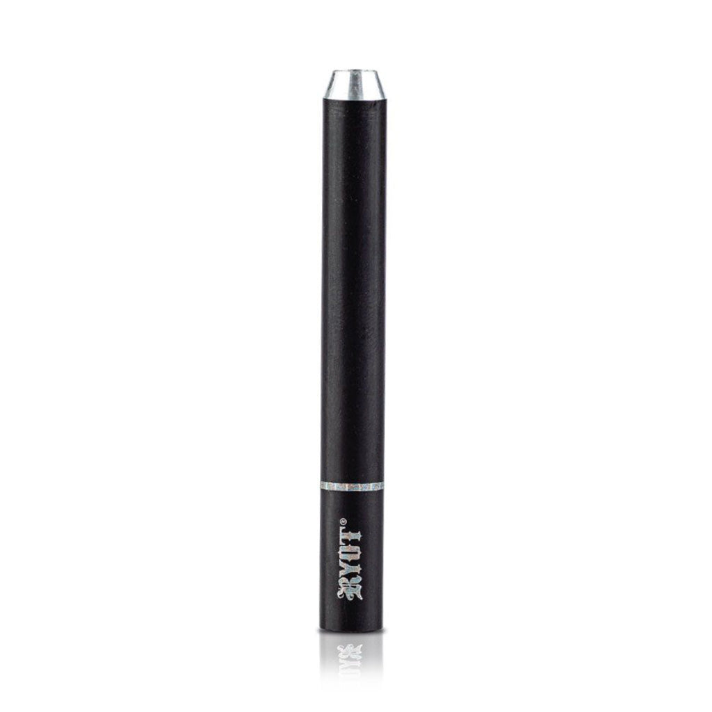 Black RYOT anodized aluminum one hitter, bladed tip – Online Smoke and Vape