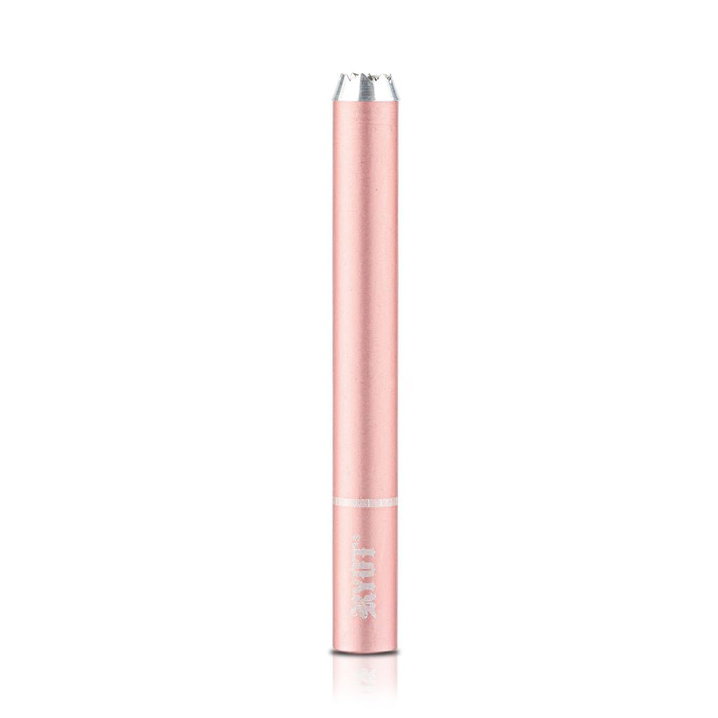 Rose gold RYOT anodized aluminum one hitter, digger tip – Online Smoke and Vape