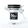 Clear airtight glass Nugs periodic-symbol storage jar – Online Smoke and Vape