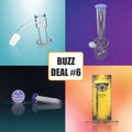 Honeybee Herb BuzzDeal bundle with beaker bong, banger and dabber – Online Smoke and Vape