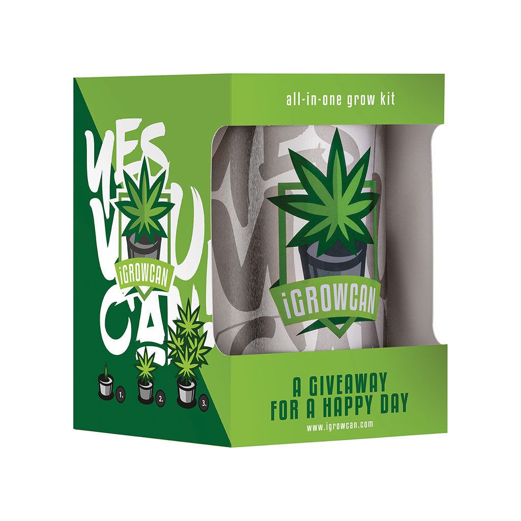 iGrowCan automatic all-in-one grow kit, packaging box – Online Smoke and Vape