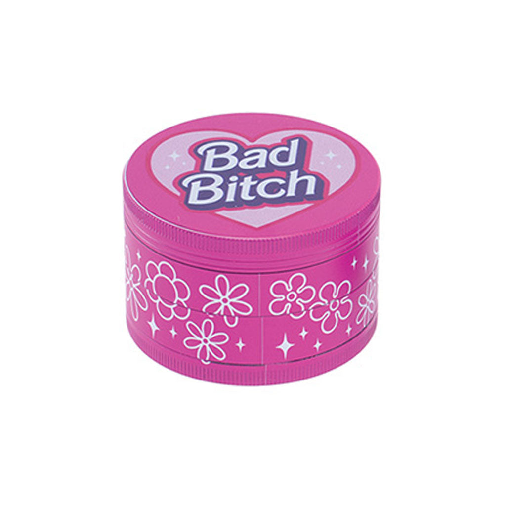 Bad Bitch Wacky 4-piece herb grinder, 2.5 inch – Online Smoke and Vape