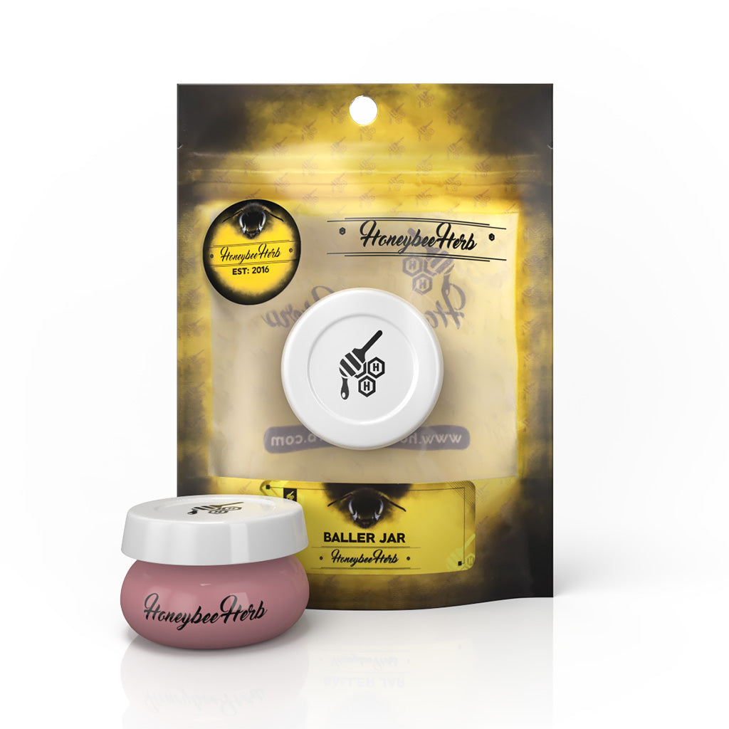 Pink Baller dab jar in retail packaging – Online Smoke and Vape