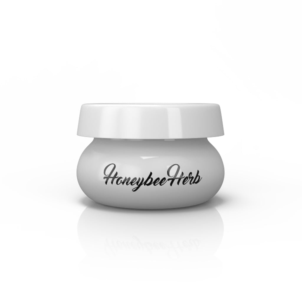 White Baller dab jar for concentrates – Online Smoke and Vape