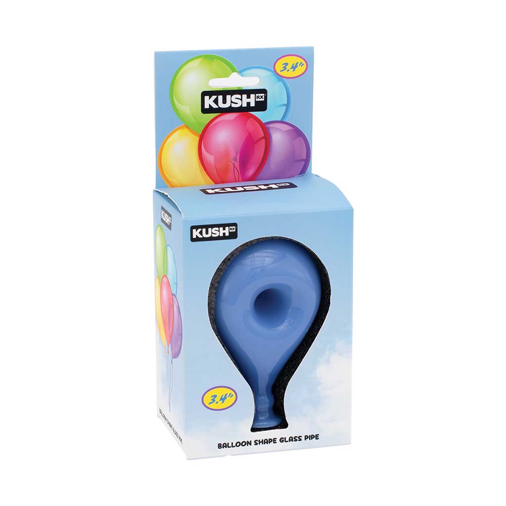 Blue balloon dog glass hand pipe – Online Smoke and Vape