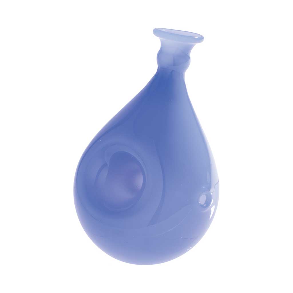 Jade blue balloon dog glass hand pipe – Online Smoke and Vape