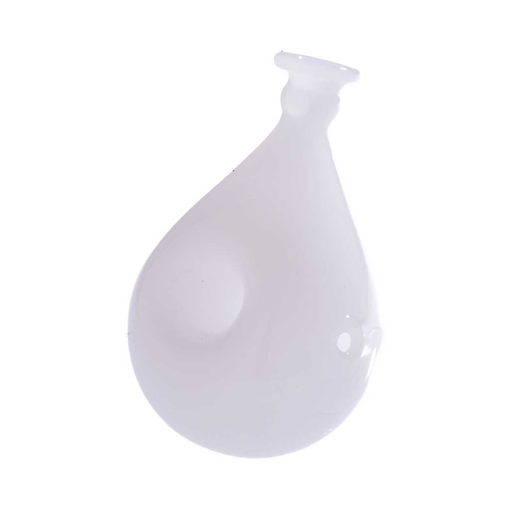 White balloon dog glass hand pipe in retail box – Online Smoke and Vape