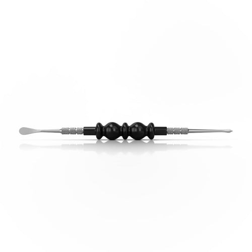 Black beaded-handle dual-sided Bliss dab tool – Online Smoke and Vape