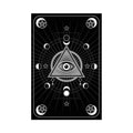 Black Magik occult wall tapestry by Fujima, 50x78in – Online Smoke and Vape