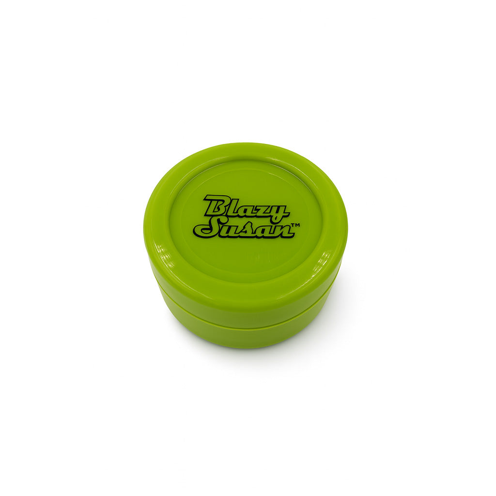 Blazy Susan green airtight silicone dab jar – Online Smoke and Vape