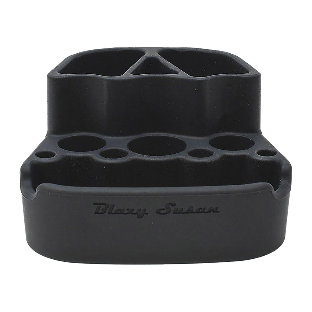 Blazy Susan black silicone dab station organizer – Online Smoke and Vape
