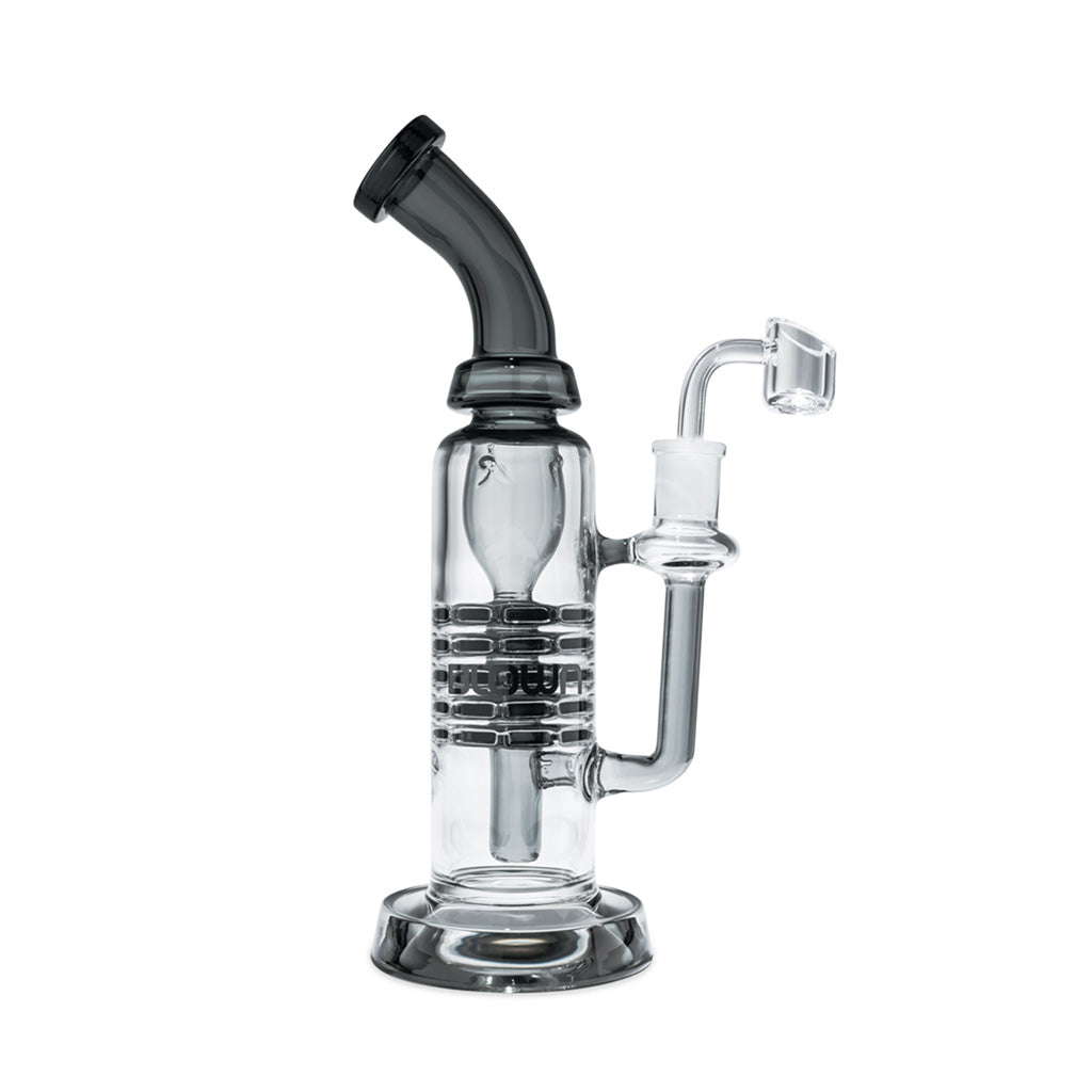 Black BLOWN Beta dab rig with plate percs – Online Smoke and Vape