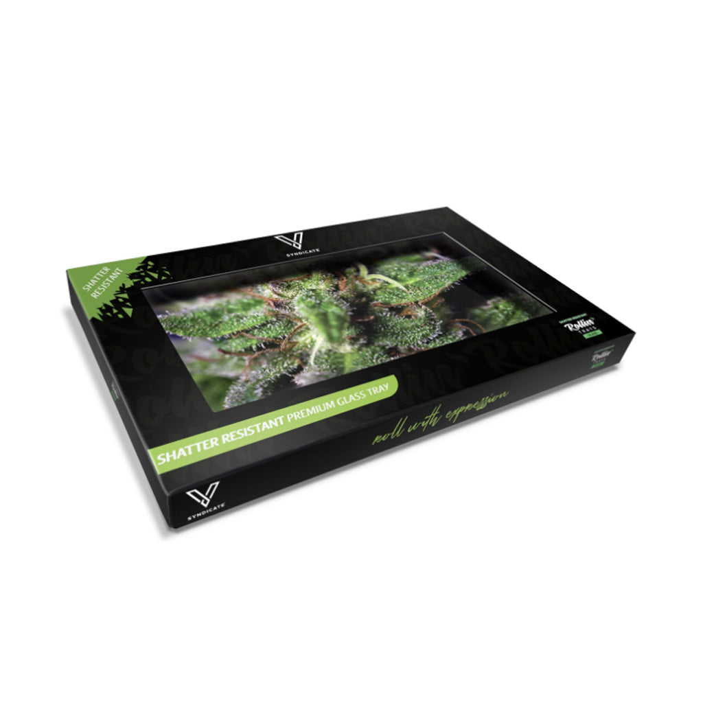 Blue Dream glass rolling tray in gift box – Online Smoke and Vape