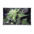 Blue Dream shatter-resistant glass rolling tray, top view – Online Smoke and Vape