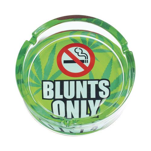 Blunts Only glass ashtray, 6.25in by Fujima – Online Smoke and Vape