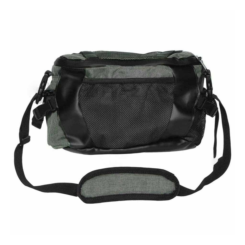Brightbay Black Widow smell-proof carbon fanny bag, charcoal – Online Smoke and Vape