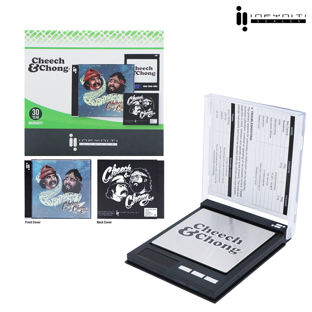 Cheech & Chong CD digital pocket scale, 100g x 0.01g – Online Smoke and Vape