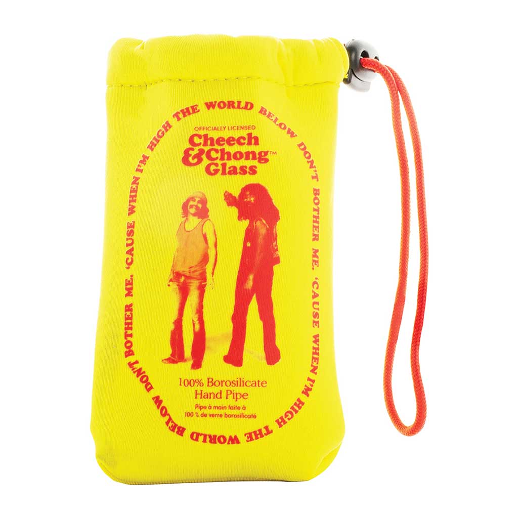 Black Cheech Miss Tempest hand pipe with protective pouch – Online Smoke and Vape