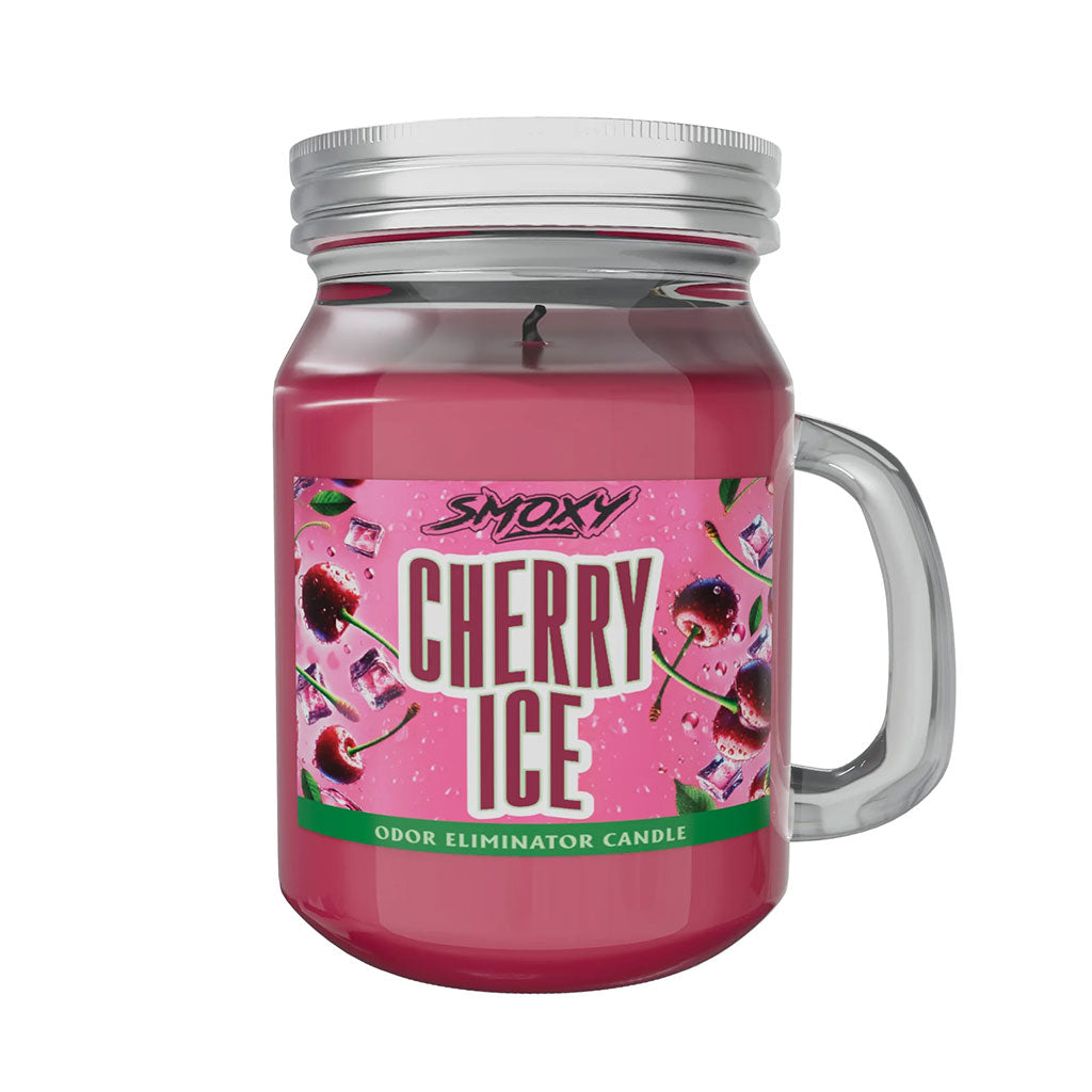 Cherry Ice odor-fighting mini candle by Smoky, 3oz – Online Smoke and Vape