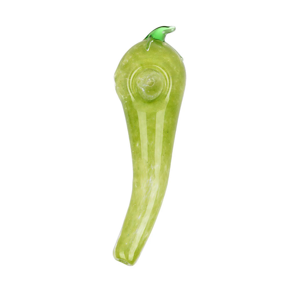Avocado chili pepper glass hand pipe – Online Smoke and Vape