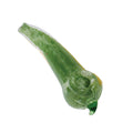 Green chili pepper glass hand pipe – Online Smoke and Vape
