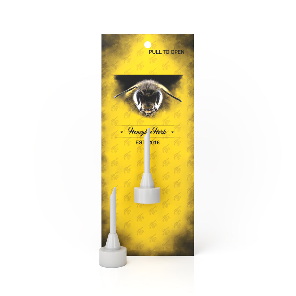 Classic ceramic carb cap with dabber and packaging – Online Smoke and Vape