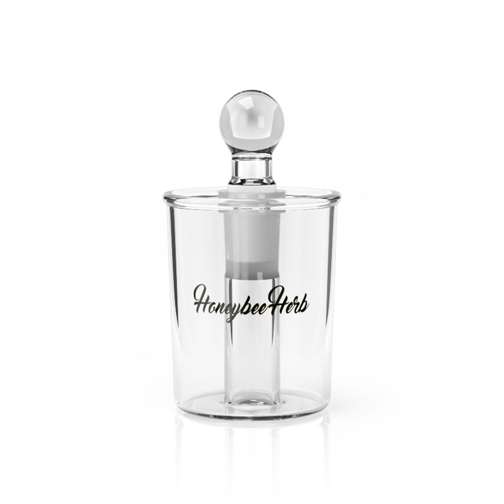 Clear glass Boutique ISO station for dab cleaning swabs – Online Smoke and Vape