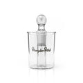 Clear glass Boutique ISO station for dab cleaning swabs – Online Smoke and Vape