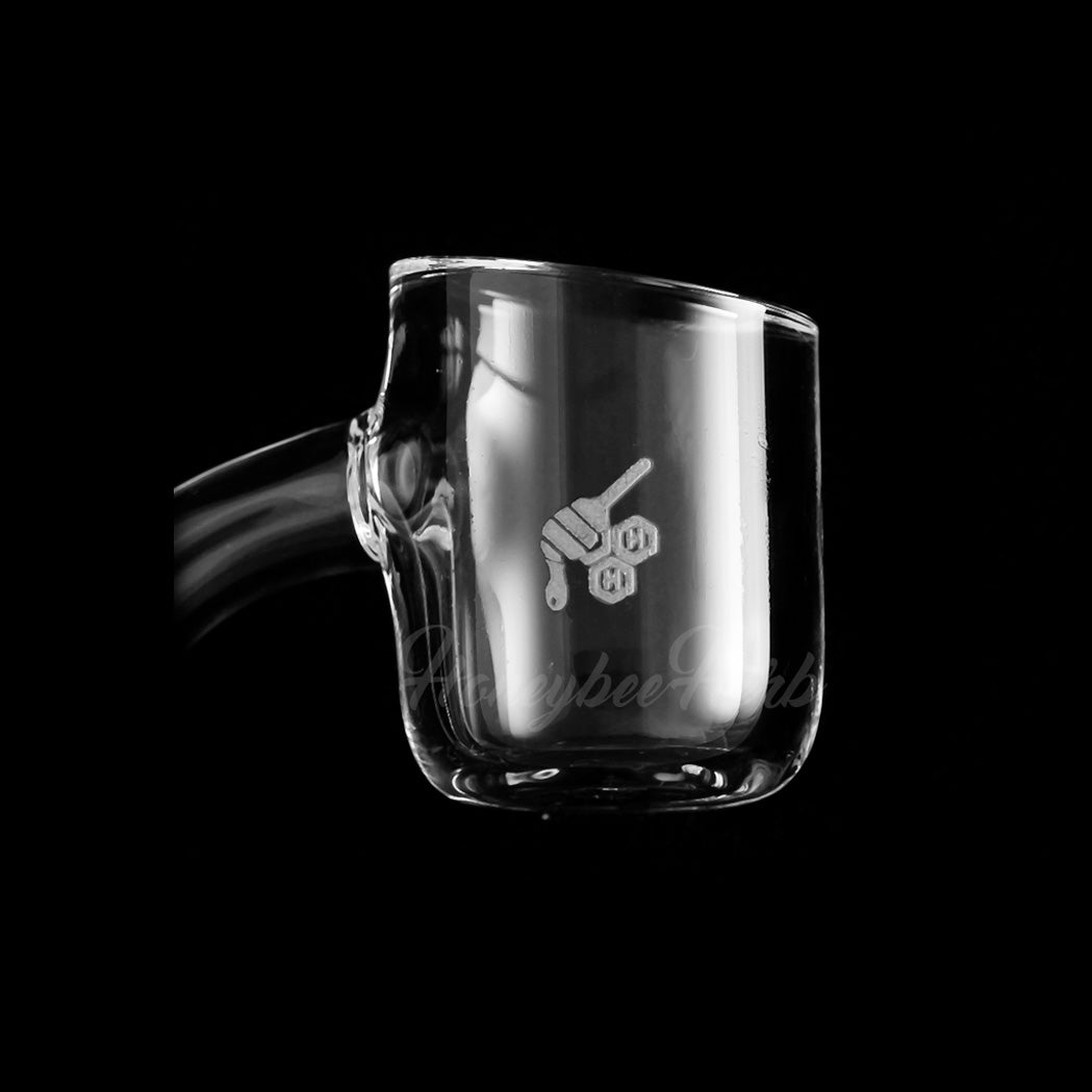 25mm Quartz Banger 90° Degree | Honeybee Herb Original