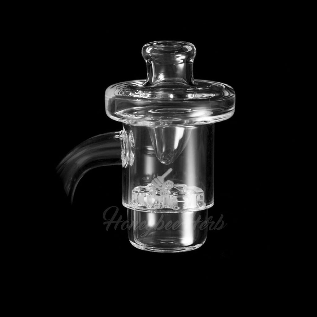 25mm Honey Disc Deep Dish Quartz Banger 90° | Honeybee Herb