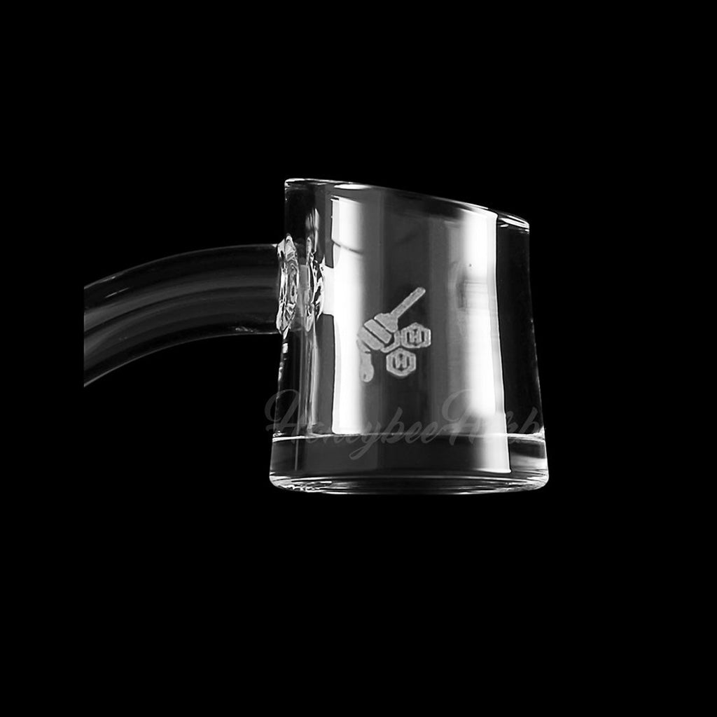 Fat Bottom 45 Degree Quartz Banger 25mm | Honeybee Herb