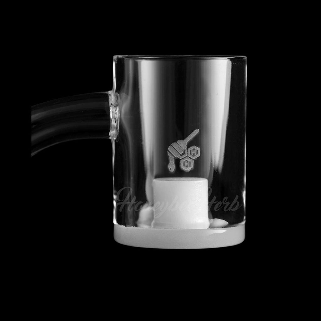 Core Reactor 45° Quartz Banger 25mm - Honey & Milk | Honeybee