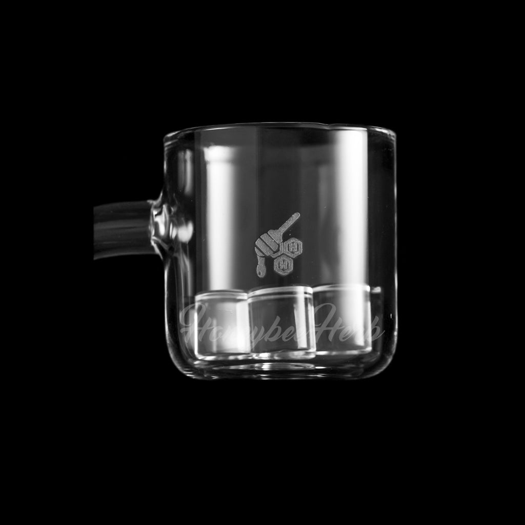 Quad Core Reactor Banger 90° - 35mm Flat Top | Honeybee Herb