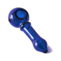 Cobalt blue glass hand pipe, cloud shape – Online Smoke and Vape