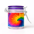 Tie-dye airtight glass storage container, 1.5 oz – Online Smoke and Vape