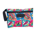 Comic-print smell-proof bag 11x7.5in, front view – Online Smoke and Vape