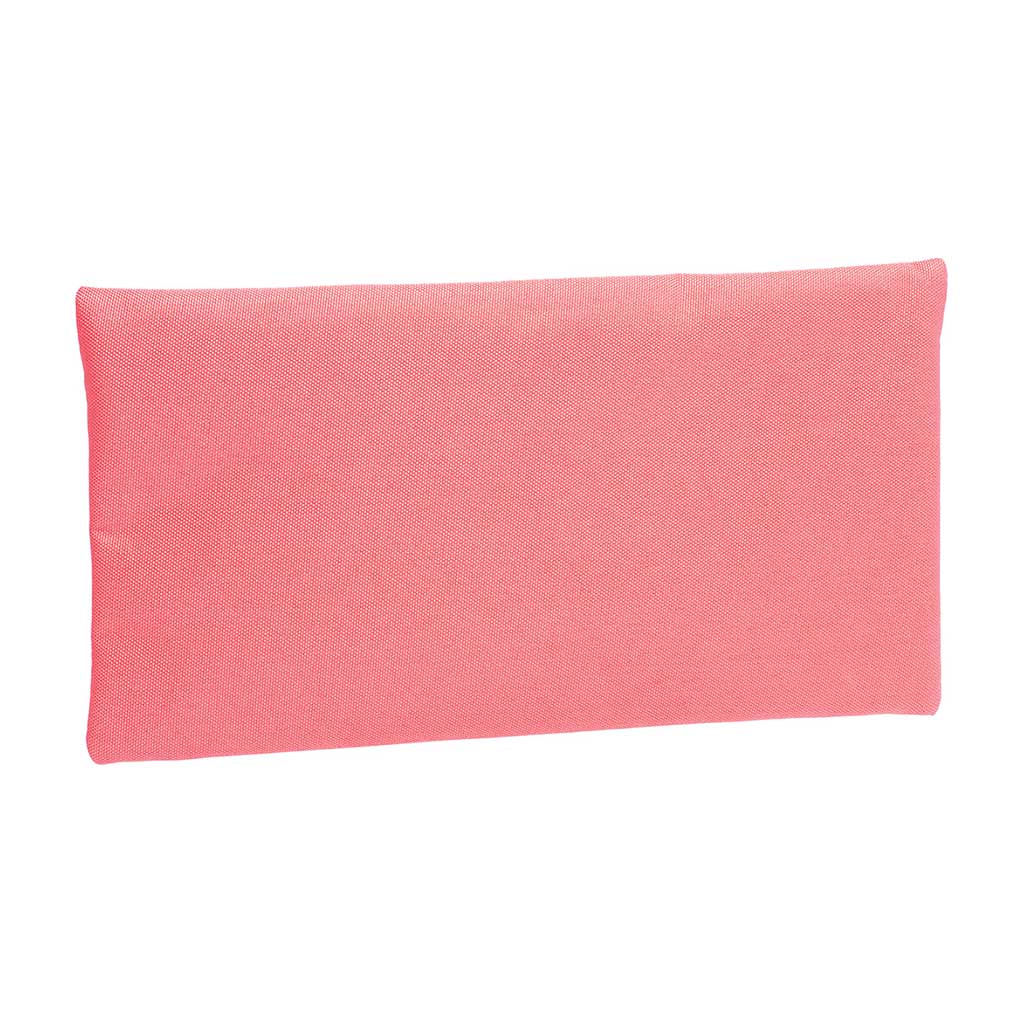 Coral pink smell-proof pouch 11x6in, back view – Online Smoke and Vape