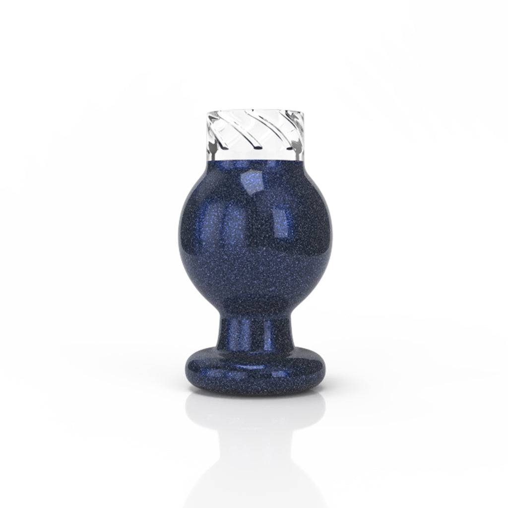 Glass Vortex Bubble Carb Cap - 30mm | Honeybee Herb