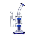 Double Tree Perc Rig 18mm | Green Flower Dab Rig