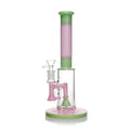 Fixed Cone Perc With Showerhead Slits Tube Bong by Hittn