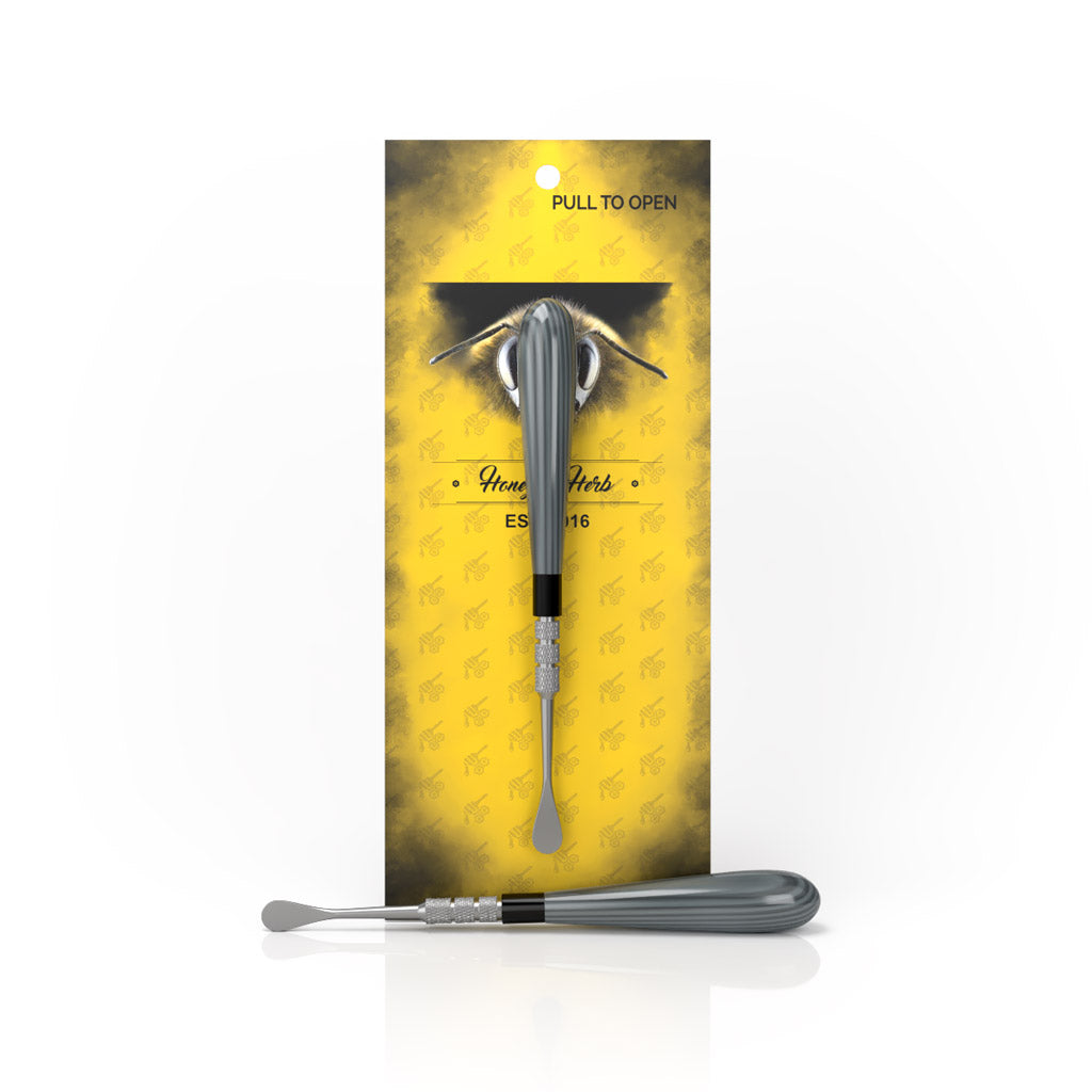 Gray classic dab tool in packaging – Online Smoke and Vape