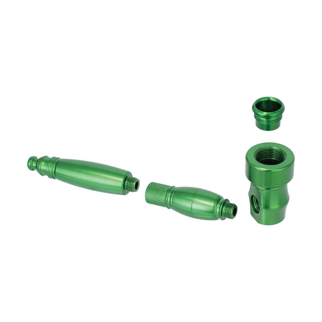 Green aluminium hand pipe – Online Smoke and Vape
