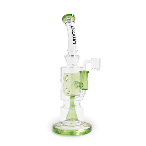 Green BLOWN Alpha 12in dab rig with fab egg drip perc – Online Smoke and Vape