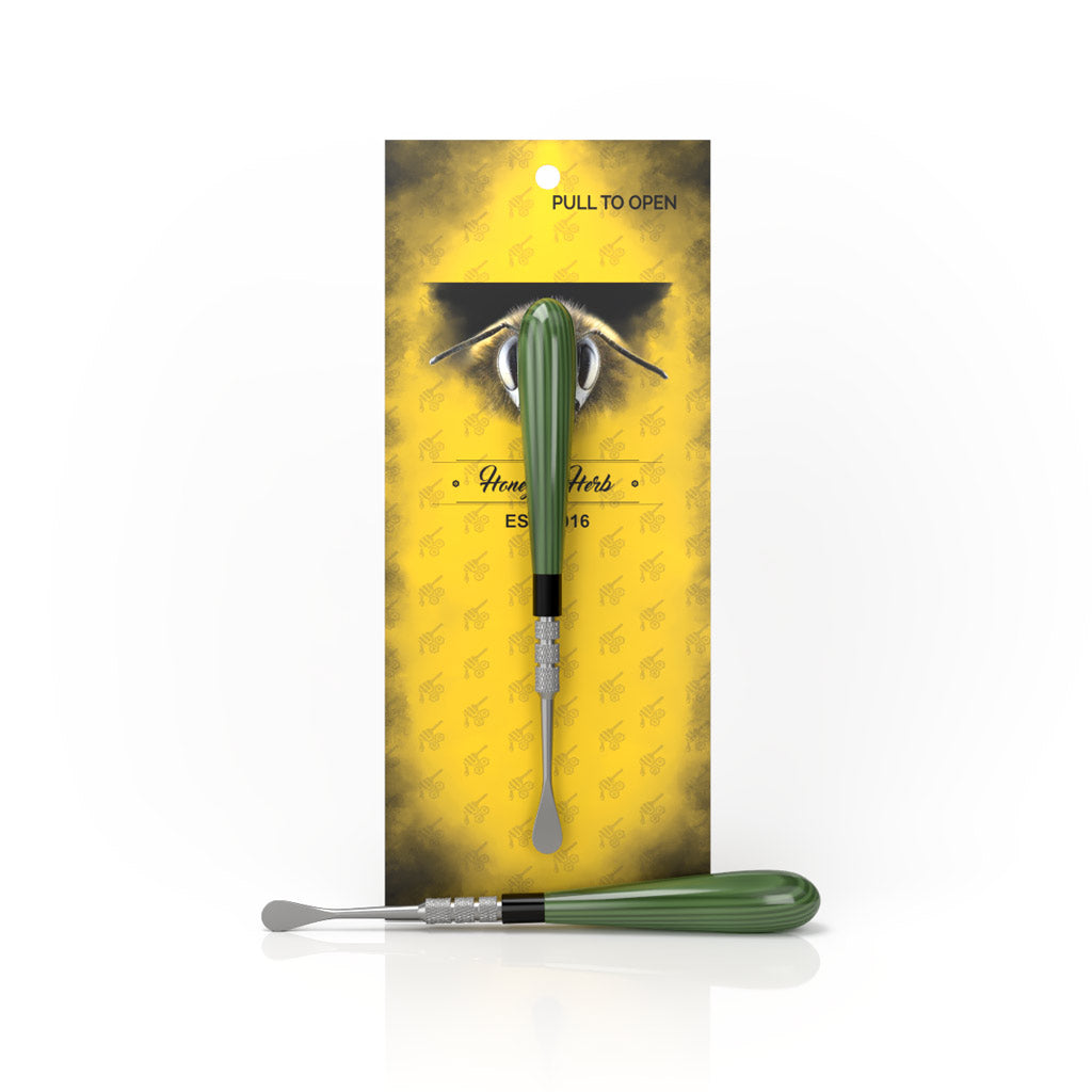 Green classic dab tool in packaging – Online Smoke and Vape